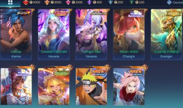 CONTA MOBILE LEGENDS FLORYN FULL SKIN, MAIN MID/ROTA