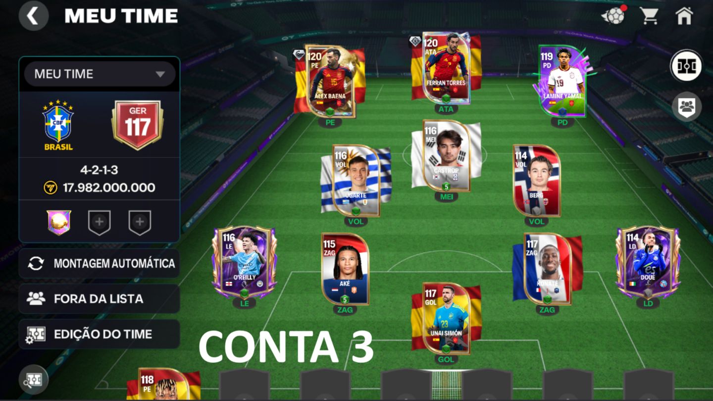 CONTAS DE EA FC BARATAS (FIFA MOBILE) - LOGIN CONTA EA