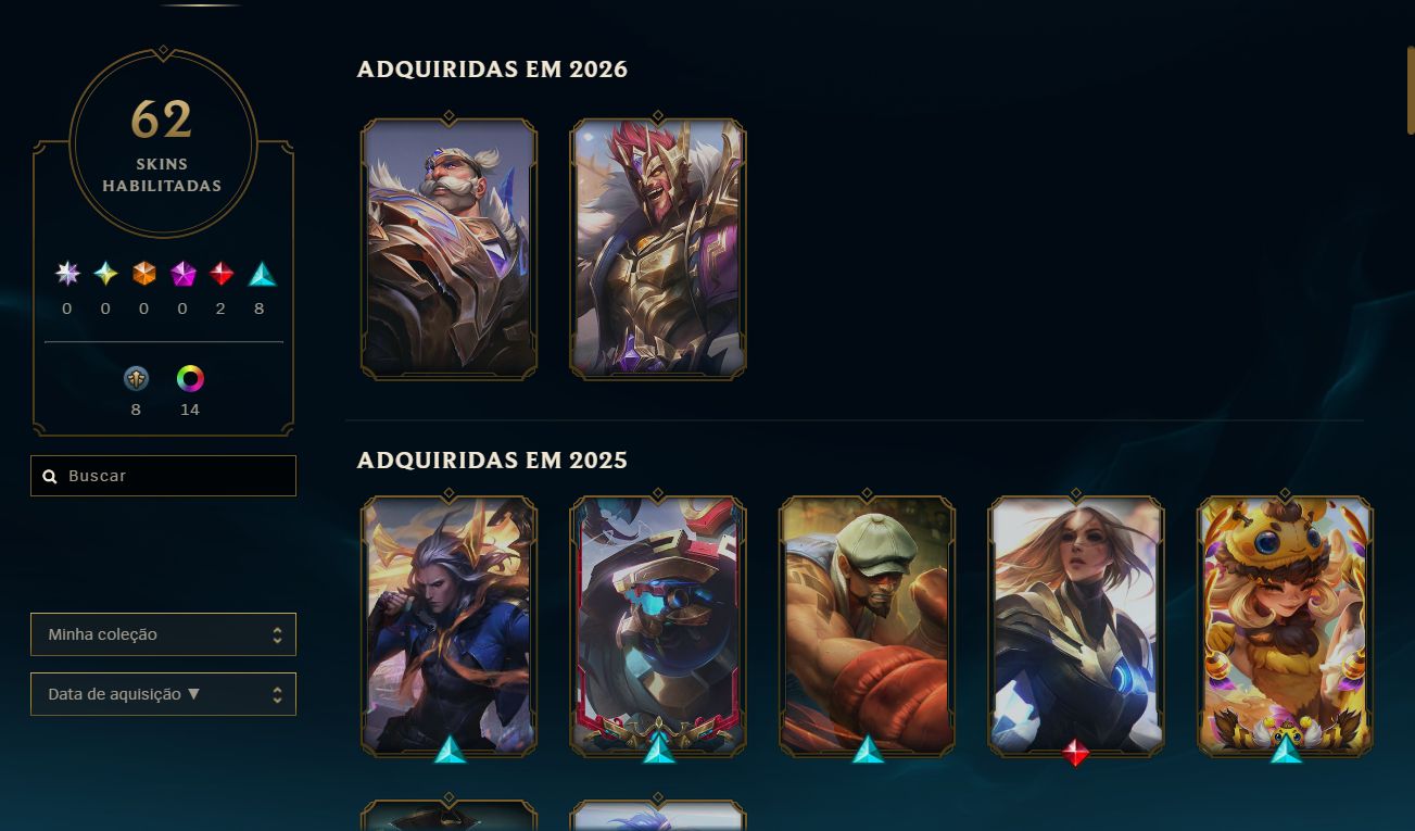 CONTA DE LOL COM KAYLE JUIZA E ICON CHALLENGER S6 D1 DECAY