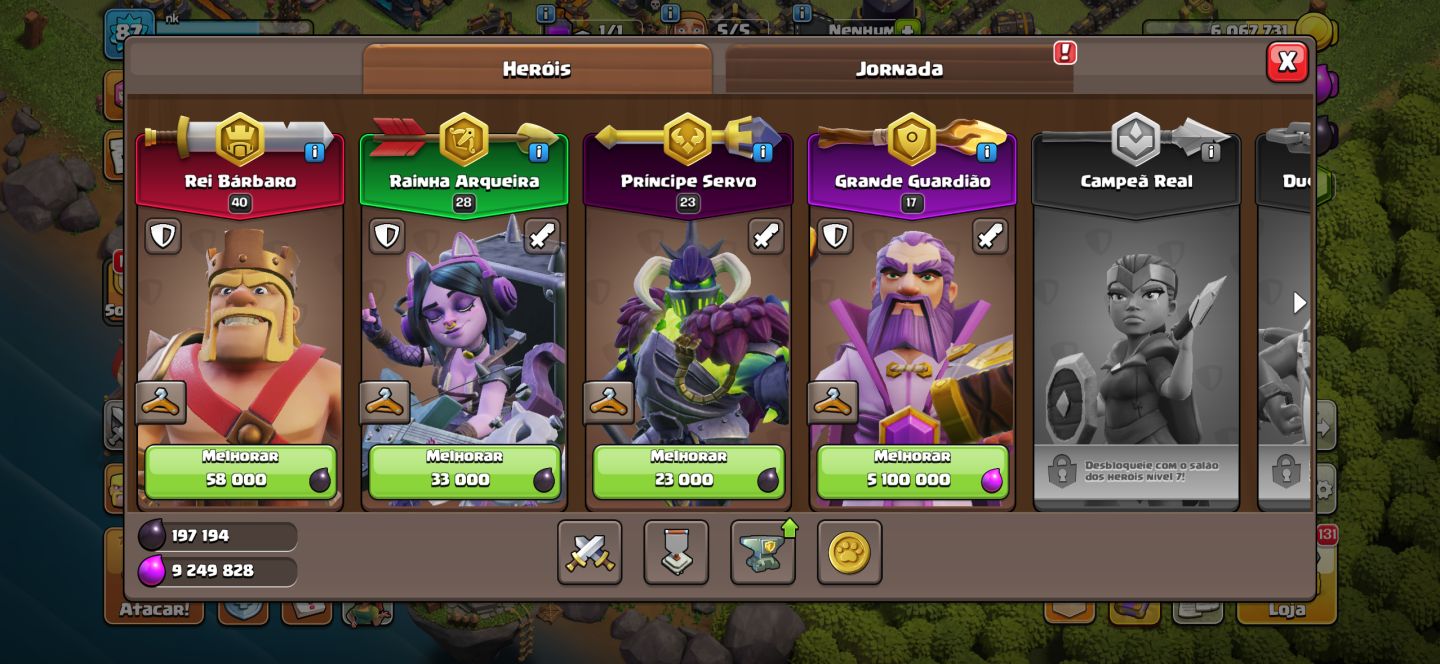 SUPERCELL ID 5 JOGOS | CR 11K + COC CV12 + BRAWL + HAY DAY