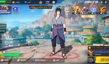 CONTA FREE FIRE (CONTA BOOT COM CONJUNTO SASUKE)
