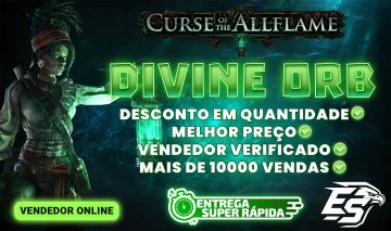 Divine Orb Poe 1 Liga Curse Of The AllFlame e Standard - Path of Exile Divine!!