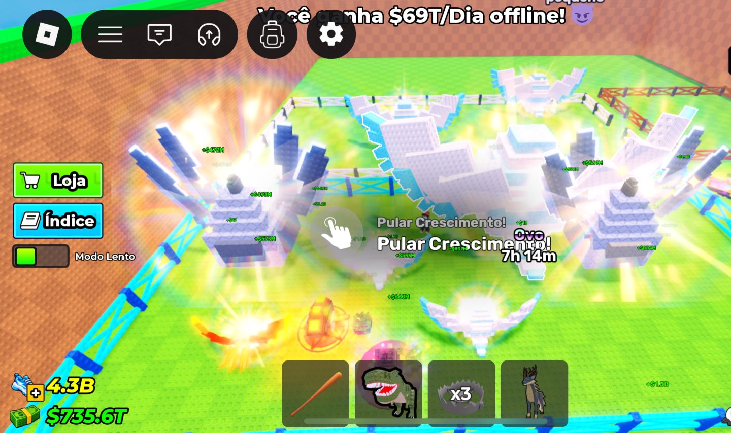 CONTA STEAL A EGG 69T/S + 4B DE SPEED