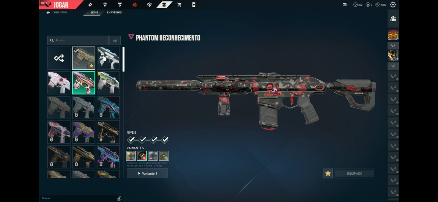 CONTA DE VALORANT LEVEL 171