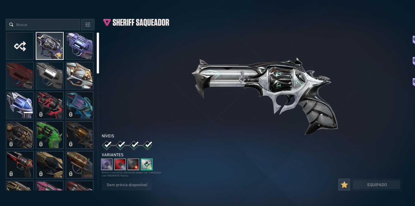 CONTA NIVEL 252 FULL ACESSO COM VARIAS SKINS