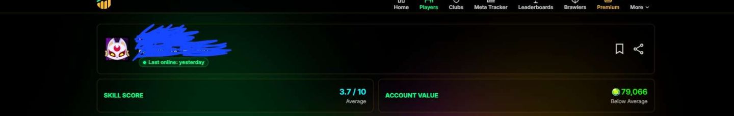CONTA CHEIA DE SKIN NORMAL E RARA E POUCO TROFÉU BRAWL STARS 13K