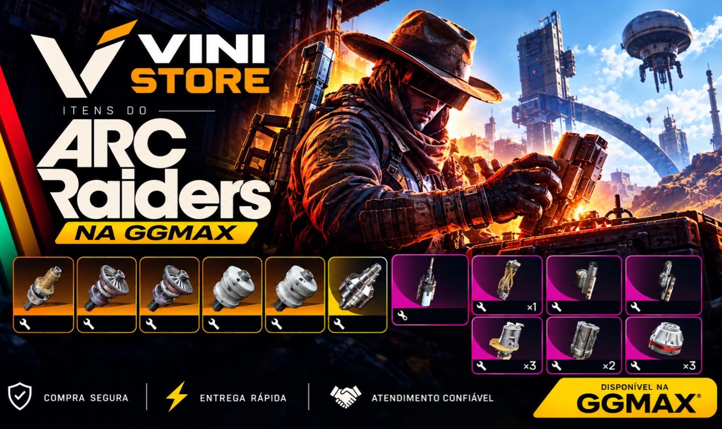 Arc Raiders - Materiais e Esquemas (MELHORES PREÇOS!)