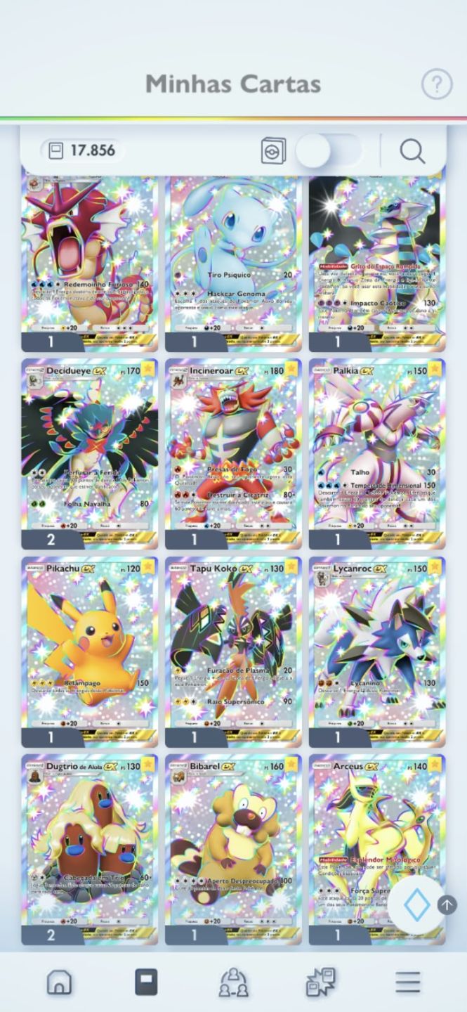 Conta TOP TCG Completinha