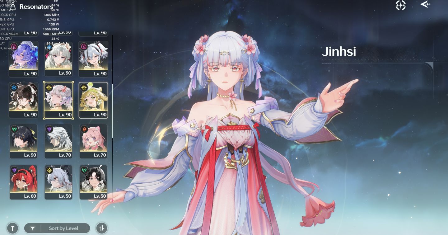 CONTA (Day1) Endgame - Wuthering Waves - Collab armas 35 Personagens Limitados!