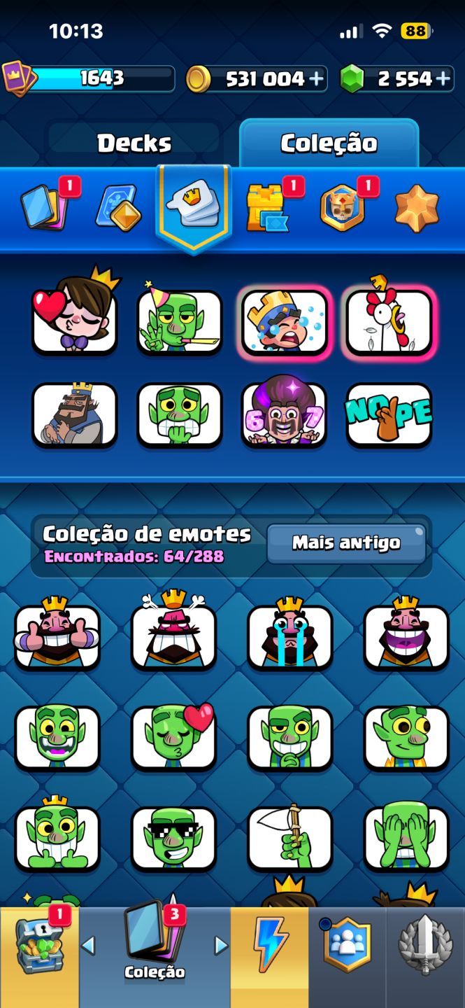 Conta clash 12k troféus