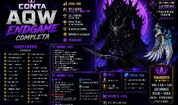 CONTA ENDGAME ADVENTURE QUEST WORLD AQW