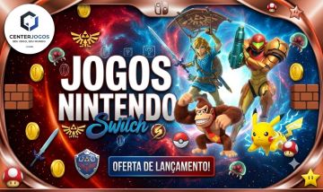 2 Contas Nintendo Swtich [PROMOÇÃO RELAMPAGO]