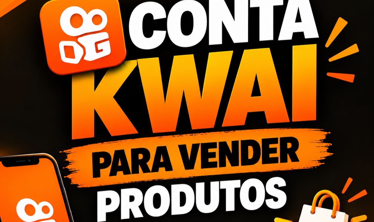 CONTAS KWAI PARA PRODUTOS E FAZER LIVES