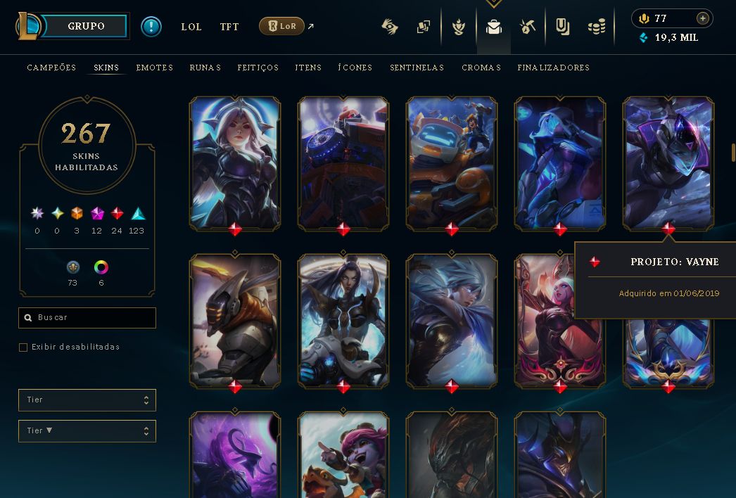 CONTA LEAGUE OF LEGENDS MUITO BOA PRECINHO MUITO BOM PRA SAIR AGR CONTA OURO 2