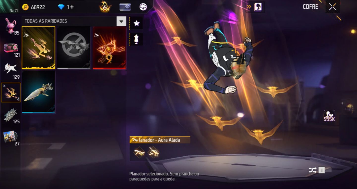 CONTA RARA COM UMP RUBY, UMP E XM8 ATT, MÁSCARA SEM SORRISINHO, ANGELICAL AZUL