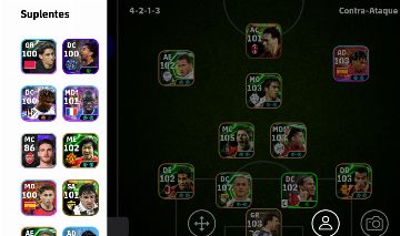 Conta efotball muito upada