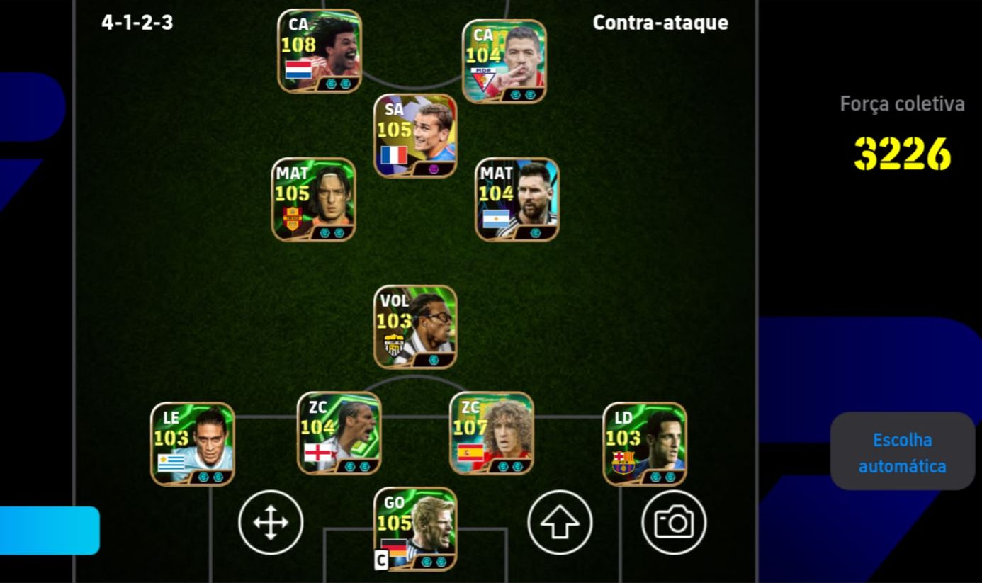 Conta efootball com gullit 108
