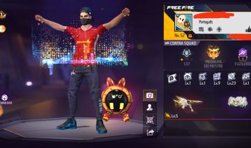 Conta de free fire barata, punho, evolutivas e mais, olhe fotos e descrição
