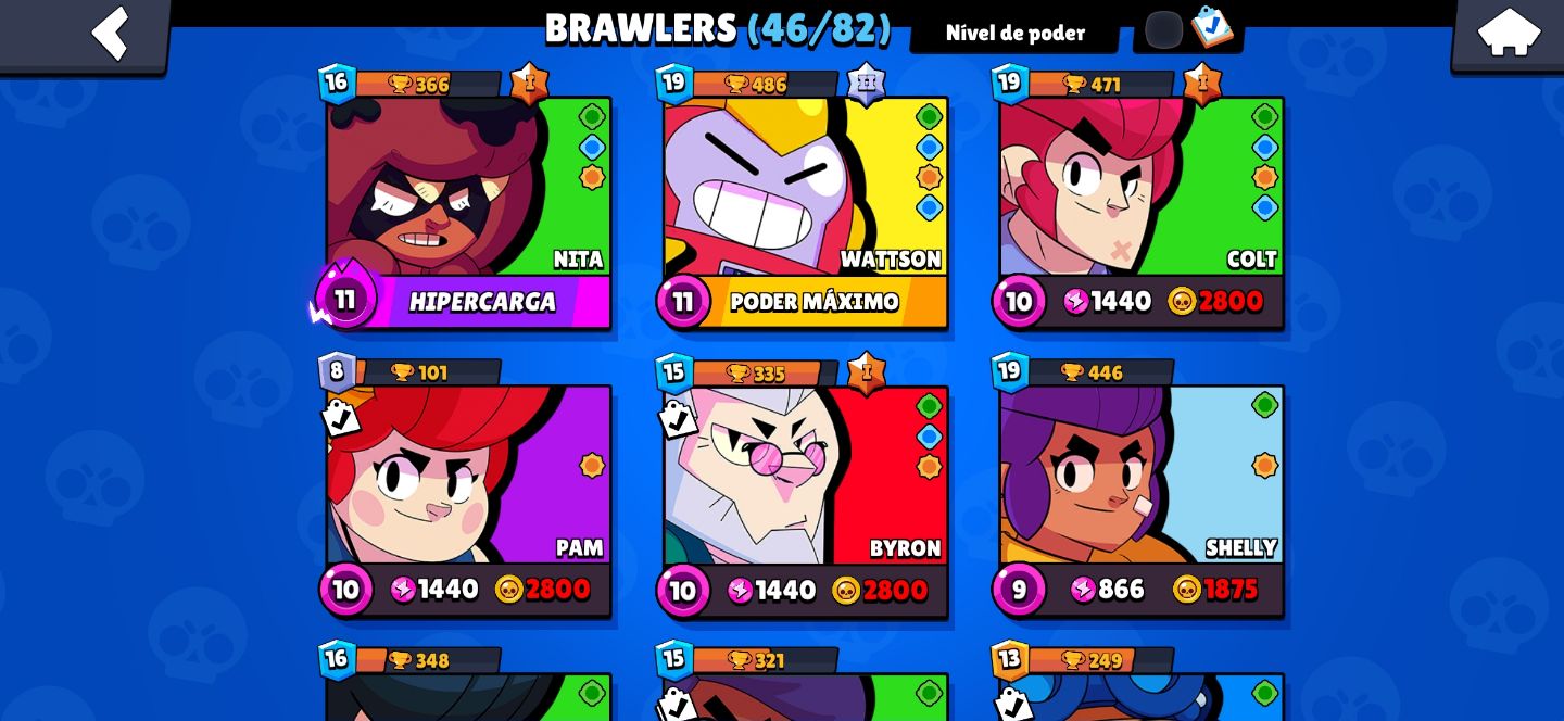 Conta de Braw Stars barato