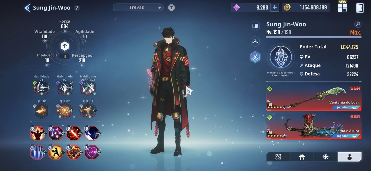 Conta Solo Leveling | Máximo Potencial Desbloqueado"