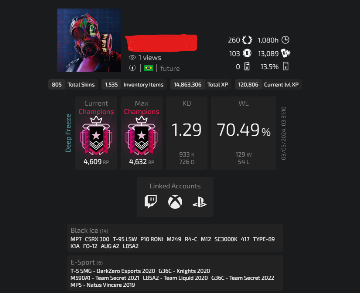 Conta R6 CHAMPIONS (MUITAS SKINS) - Rainbow Six - Contas R6 - GGMAX