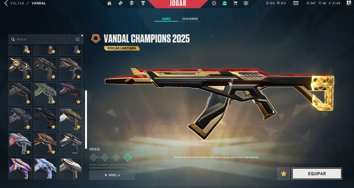 Conta Valorant 4X Radiante Bundles Champions 2021, Mibr e Vct