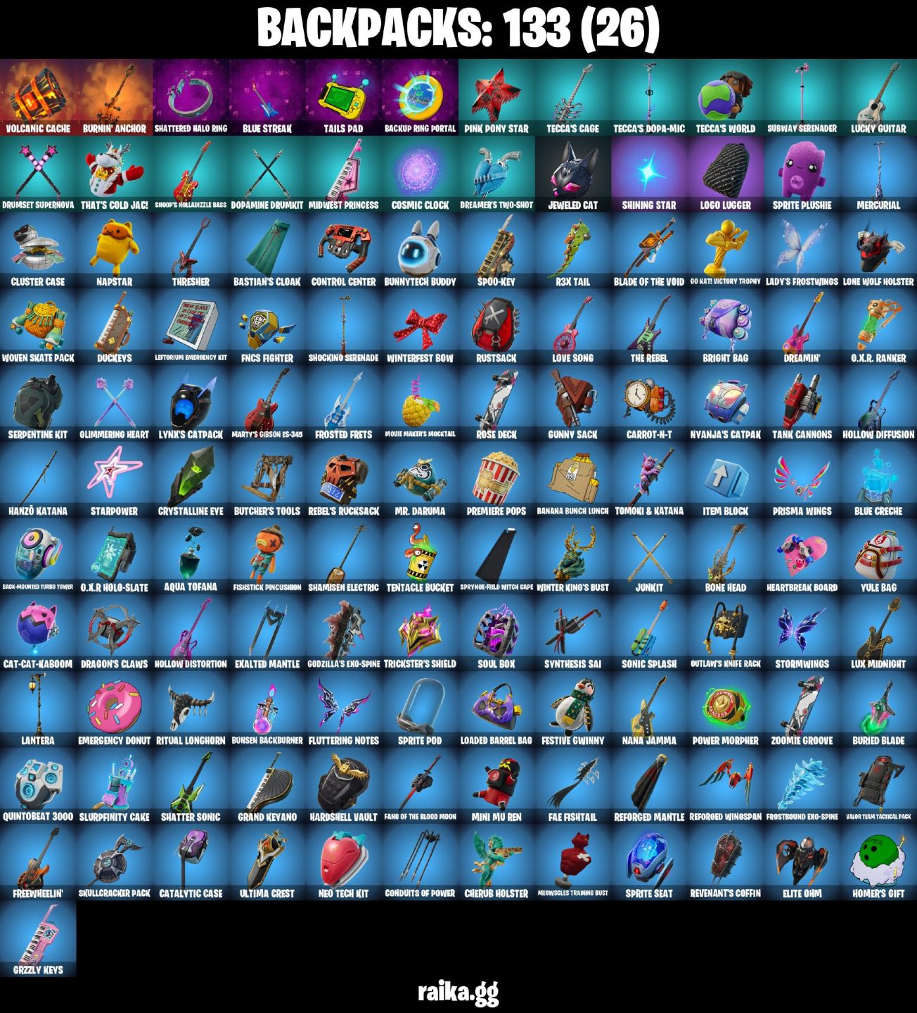 80 skins | Unchained Ramirez 1700 VBucks