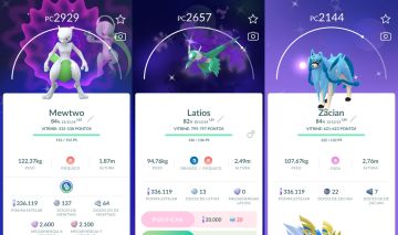 CONTINHA UPADA ACESSO IMEDIATO MEGA MEWTWO COM FUNDO + SHINYS - POKEMON GO