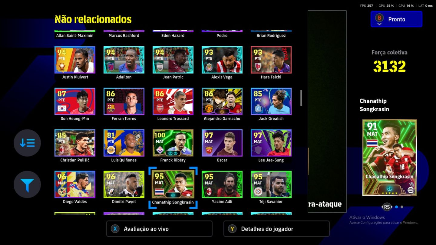 Conta efootball Steam/pc