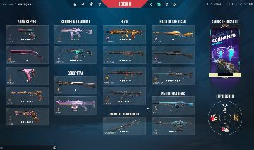 Conta Valorant R$1.379,50 em Skins + Conta LoL com TODOS os Campeões e 152 Skins