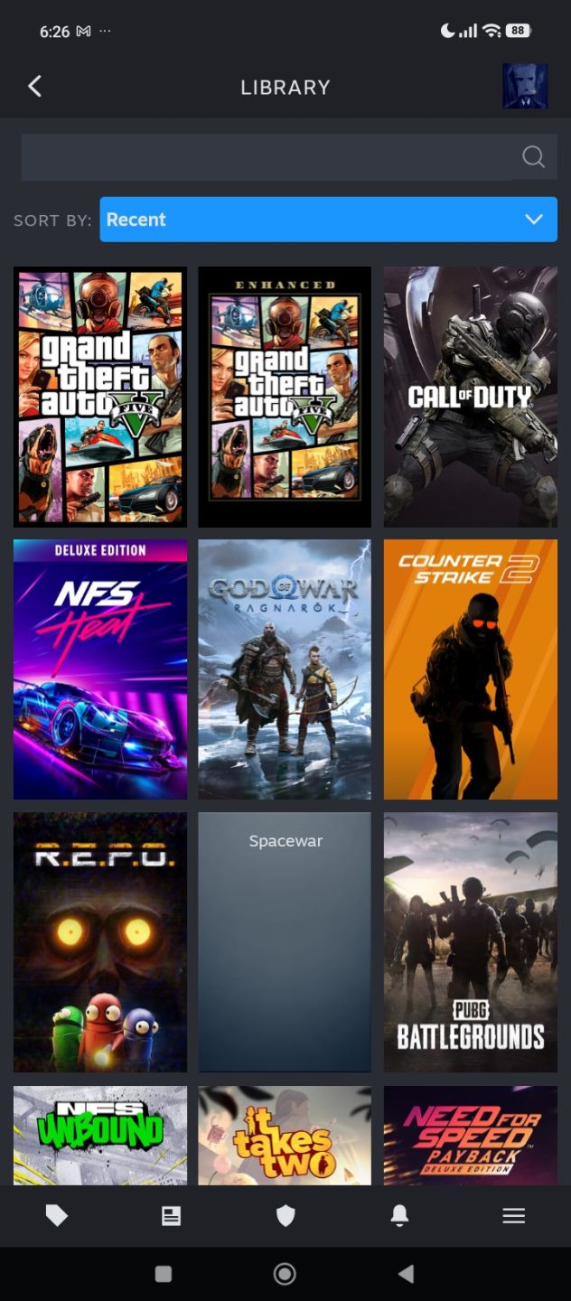 Conta steam com jogos