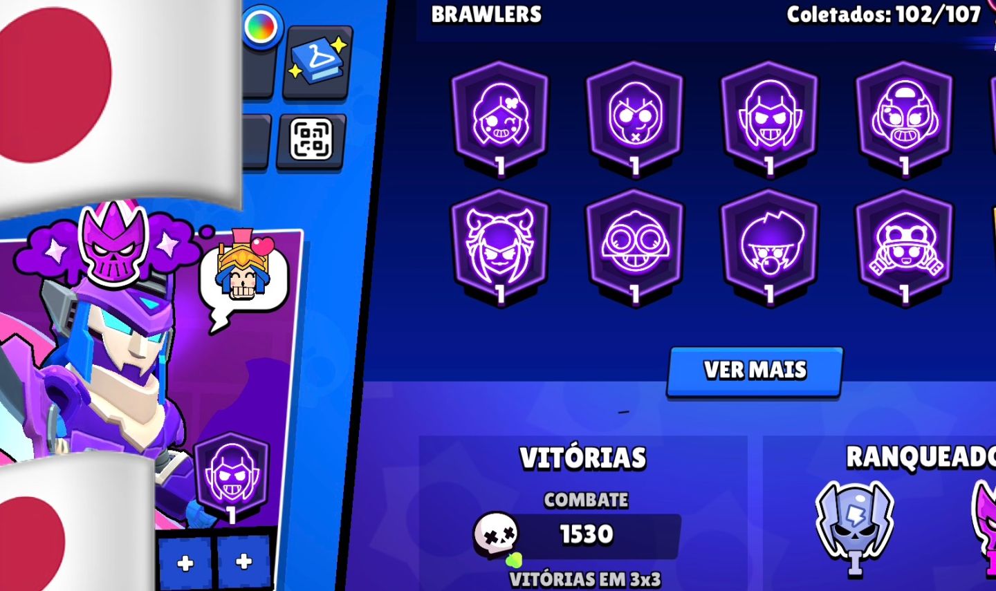 Conta de brawl stars rara