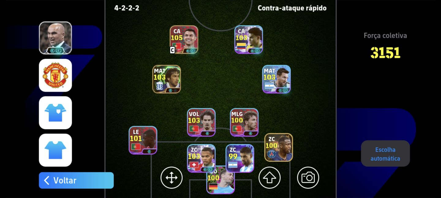 CONTA EFOOTBAL MUITO BOA !!