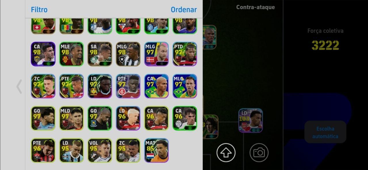 CONTA EFOOTBALL RARA! KAKA BUGADO + BAGGIO PRIME + CAFU + OSHIMEN E+++!
