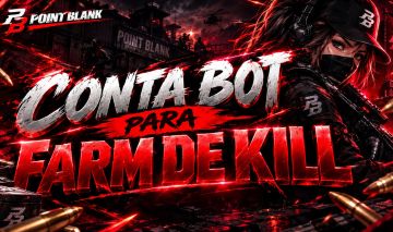 CONTA BOT PARA FARM DE KILL - POINT BLANK
