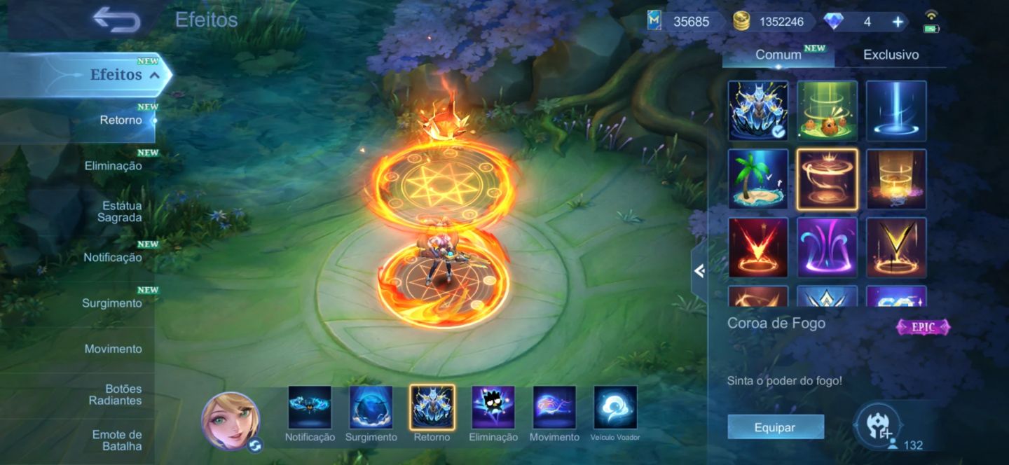 CONTA COM 5 SKINS LEGENDS