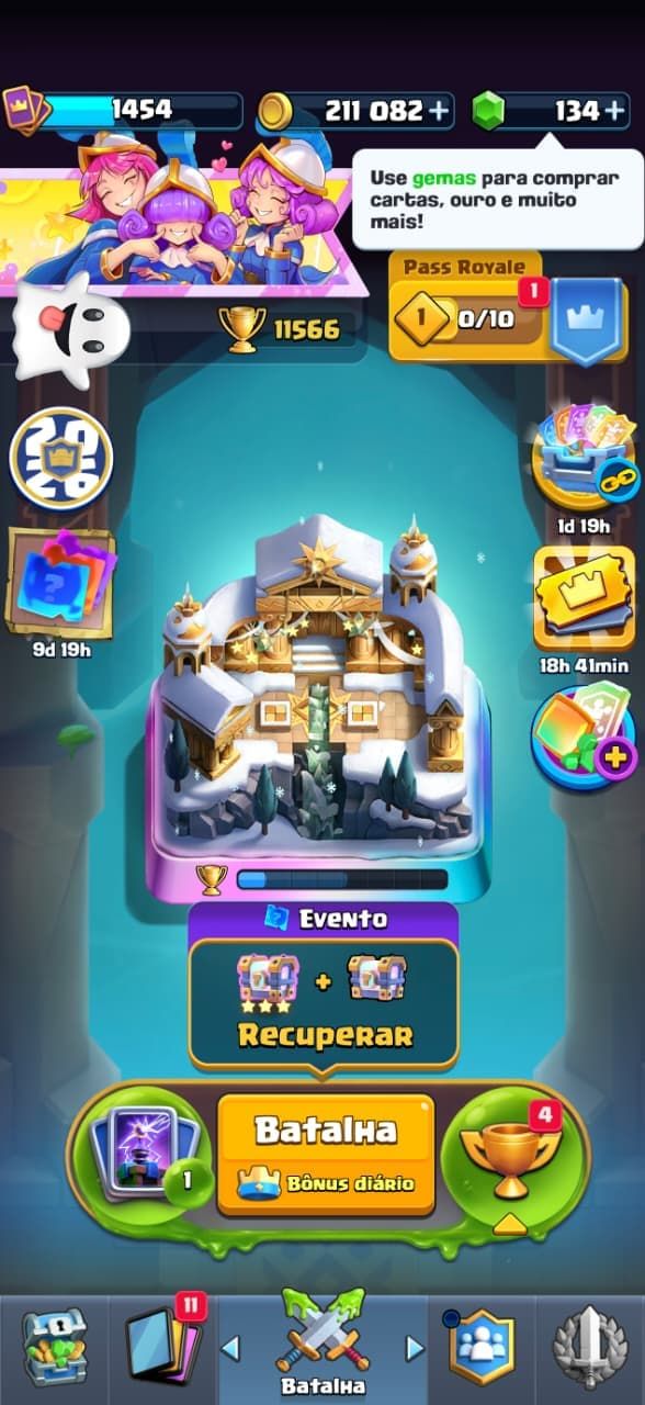 CONTA CLASH ROYALE - CONTA DE 2017 - FULL ACESSO