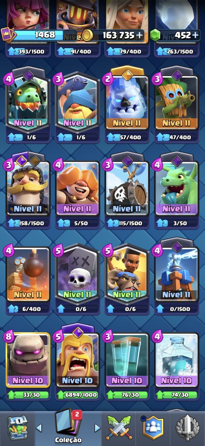 CONTA DE CLASH NA PROMOÇÃO!