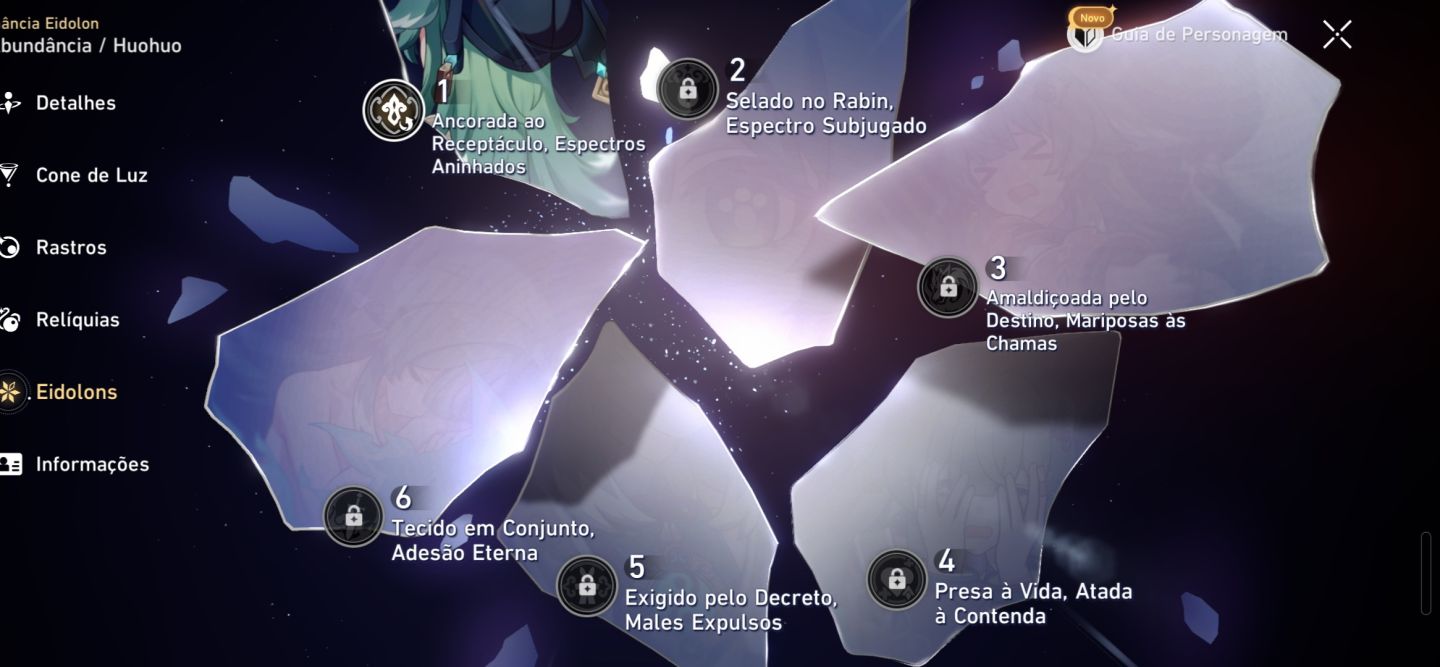 CONTA HONKAI STAR RAIL SUNDAY E5S1 CYRENE E1S1 COM SKIN(ARCO) CHAPEU DA MEM 42T5