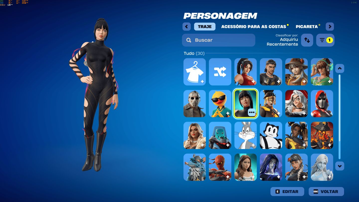 Conta com LISA JASON MULHER GATO GATO CARTOON SKIN DE PASSE