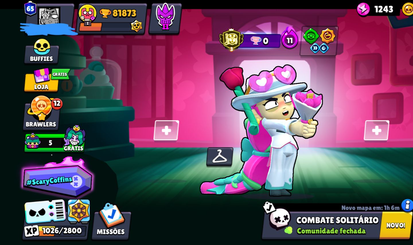Conta Brawl stars muito boa com 80 mil troféus