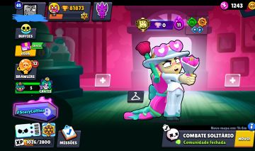 Conta Brawl stars muito boa com 80 mil troféus