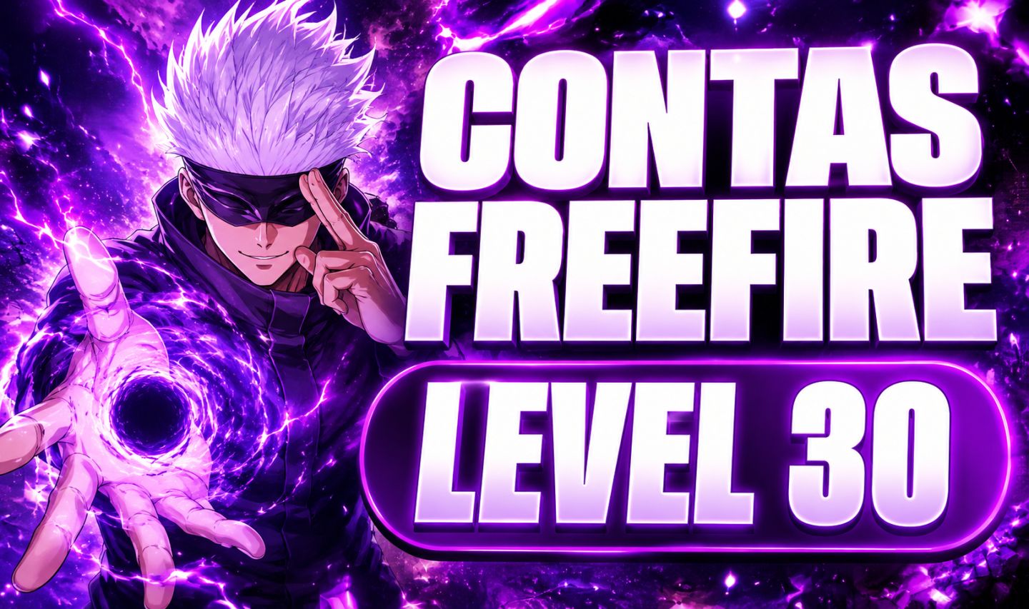 [BARATO] CONTAS FREE FIRE LV15 a 30