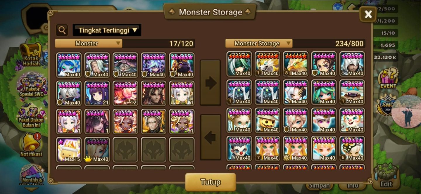 Conta Ásia endgame 7lds vip