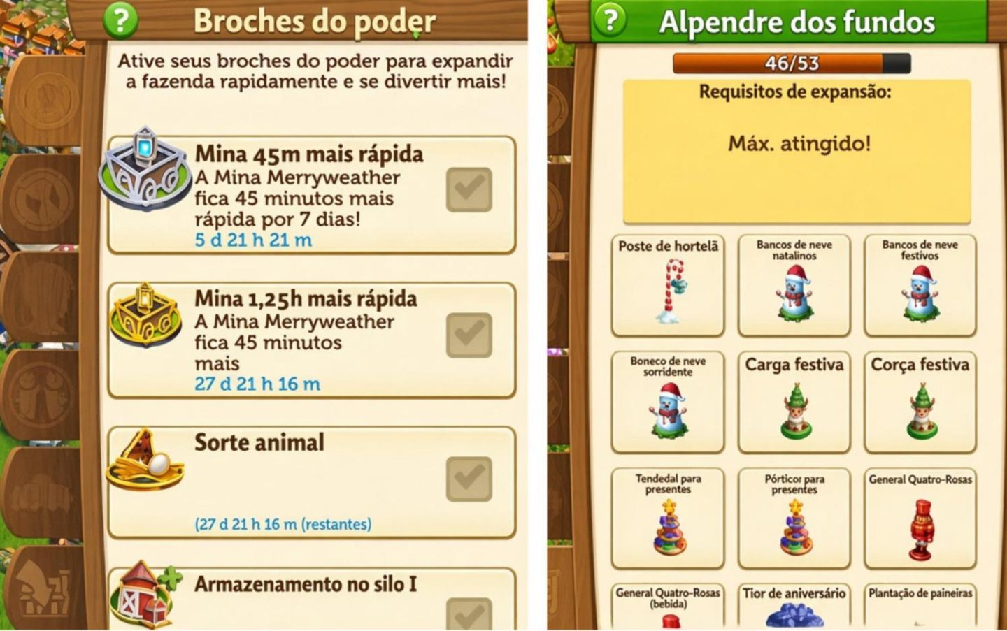 CONTA FARMVILLE 2 NIVEL 328
