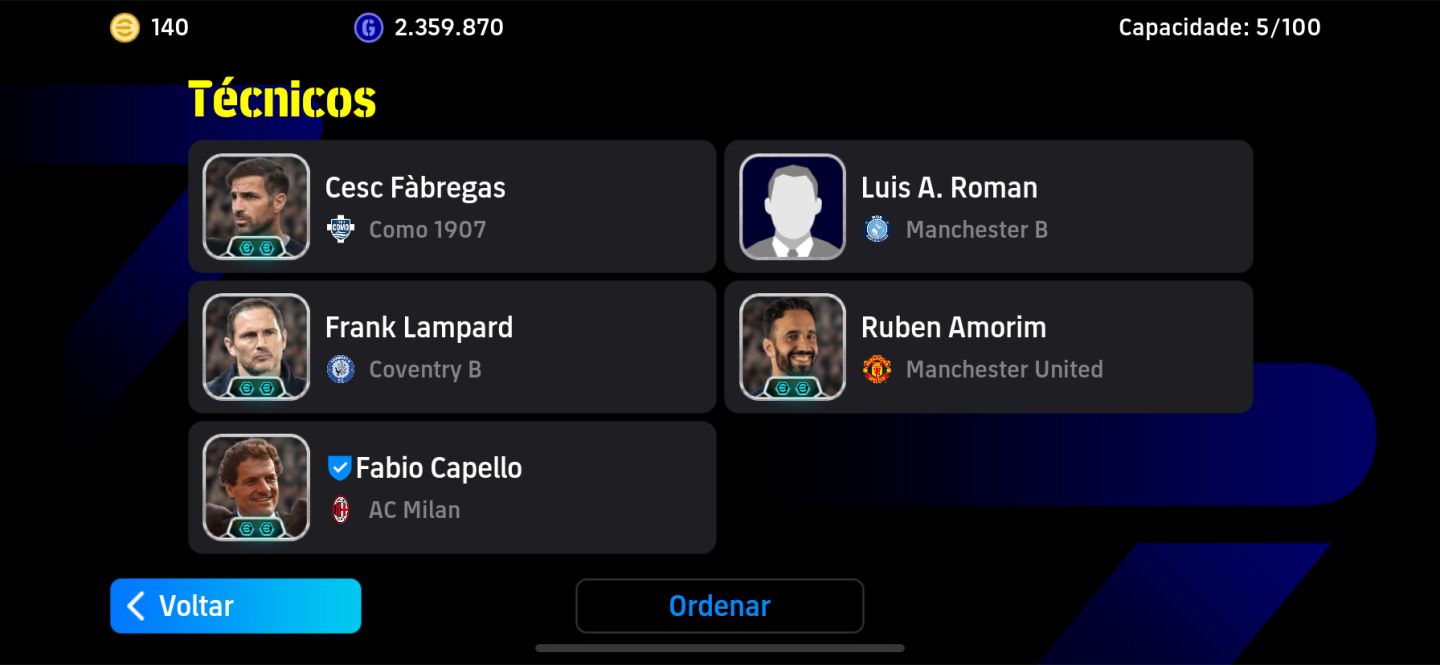 CONTA eFootball 2026 Bale 106 | Rodri 107 | Casillas 105 | Messi 104 | FC 3219