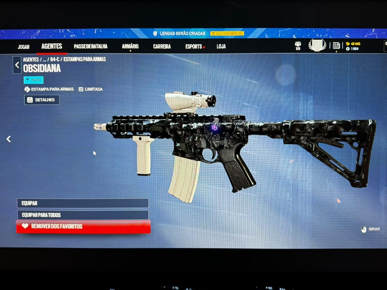 Conta nivel 942 de 2018 , skins antigas , 30 elites e mais de 4 mil itens
