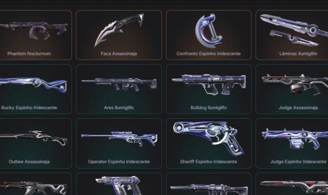 VALORANT + LOL | 40 SKINS, 3 FACAS + 141 SKINS LOL PREÇO NEGOCIÁVEL!