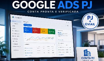 Conta Google ADS PJ + DOCs Verificados