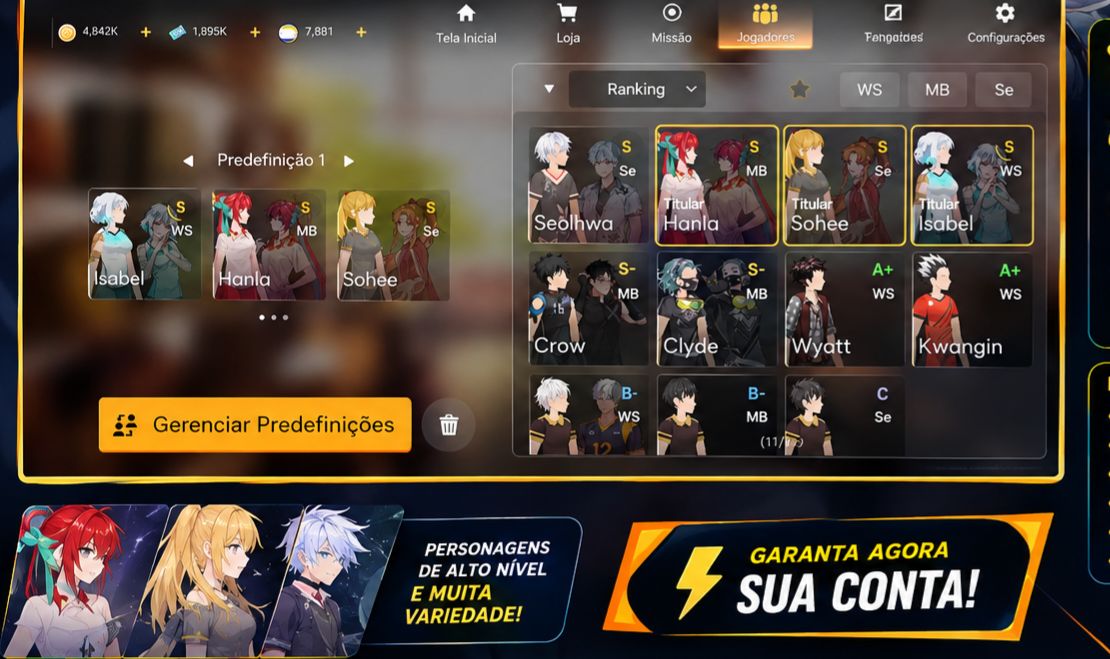 CONTA THE SPIKE CROSS | EXCELENTE RECURSO E PERSONAGENS S